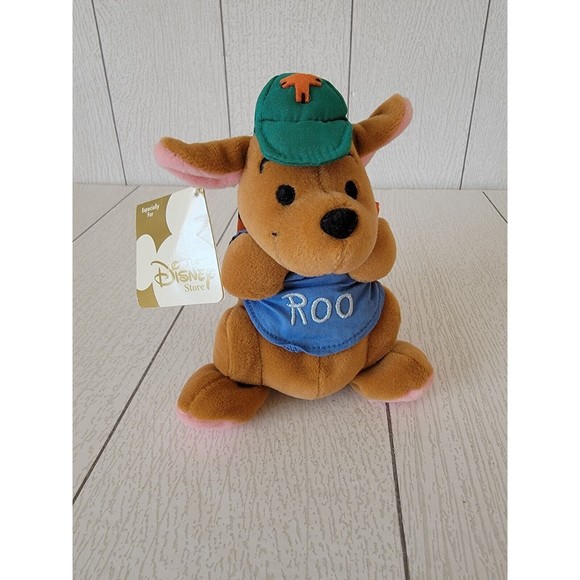 Disney Toys Disney Store Back To School Roo Kangaroo 6 Mini Bean Bag Winnie The Poo Plush